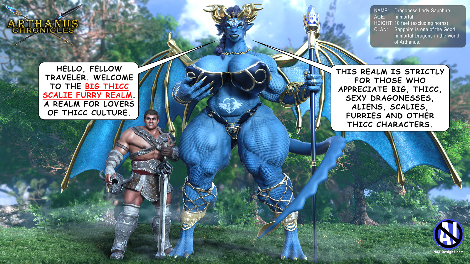 Discord Invite - Big Thicc Scalie Furry Realm