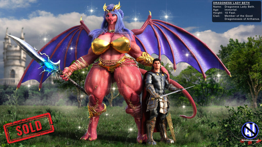 Dragoness Lady Beth – SOLD