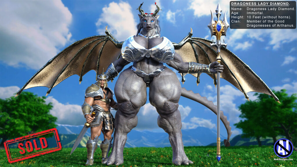 Dragoness Lady Diamond – SOLD