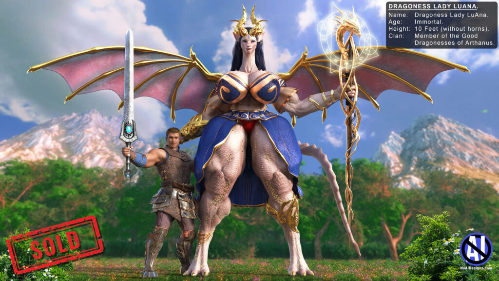 Dragoness Lady LuAna – SOLD